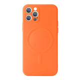 Orange MagSafe Soft Case (iPhone 14 Pro Max)