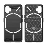 Red Brushed Metal Case (Nothing Phone 1)