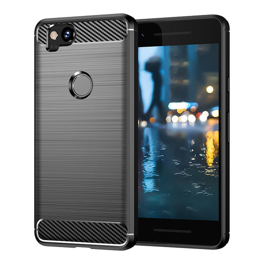 Black Brushed Metal Case (Pixel 2)