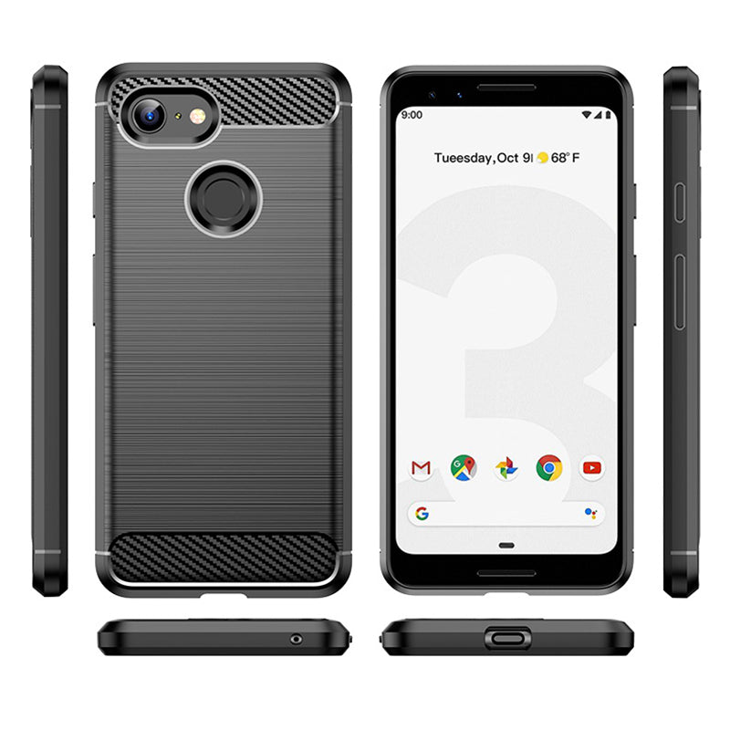 Grey Brushed Metal Case (Pixel 3 XL)