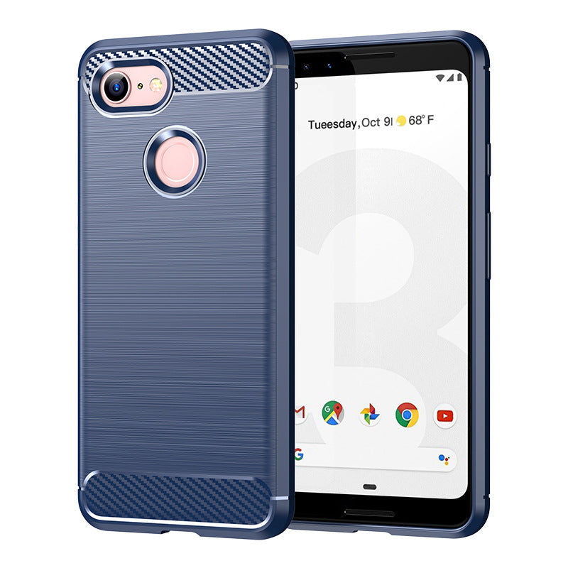 Navy Brushed Metal Case (Pixel 3)