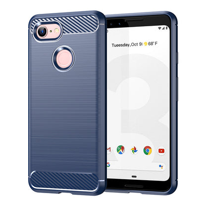 Navy Brushed Metal Case (Pixel 3 XL)