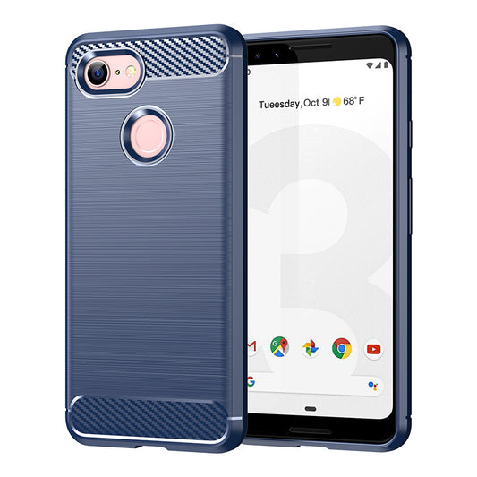Navy Brushed Metal Case (Pixel 3 XL)