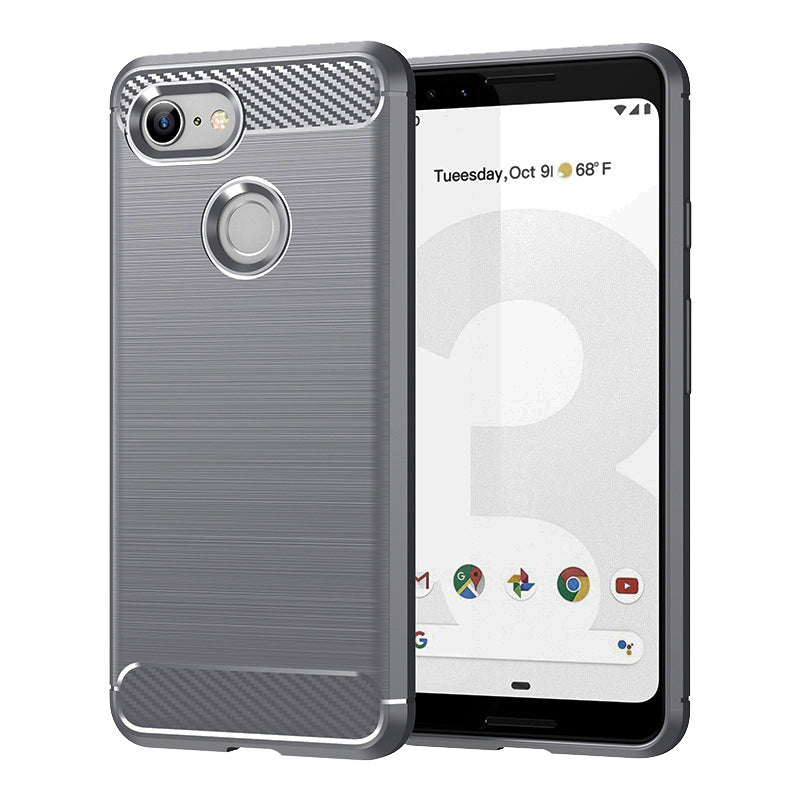 Grey Brushed Metal Case (Pixel 3)