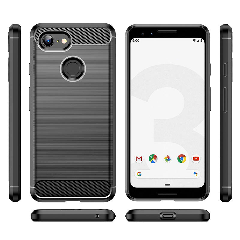 Black Brushed Metal Case (Pixel 3a)