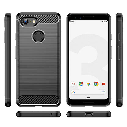 Black Brushed Metal Case (Pixel 3a)