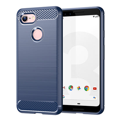 Navy Brushed Metal Case (Pixel 3a)