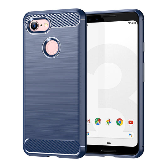 Navy Brushed Metal Case (Pixel 3a XL)