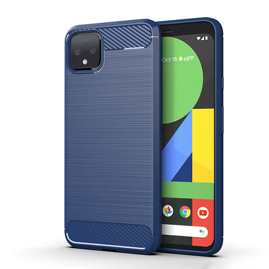 Navy Brushed Metal Case (Pixel 4 XL)