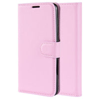 Pink Leather Wallet Case (Pixel 4)