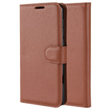 Brown Leather Wallet Case (Pixel 4)