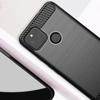 Red Brushed Metal Case (Pixel 5)