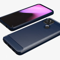 Red Brushed Metal Case (Pixel 5)