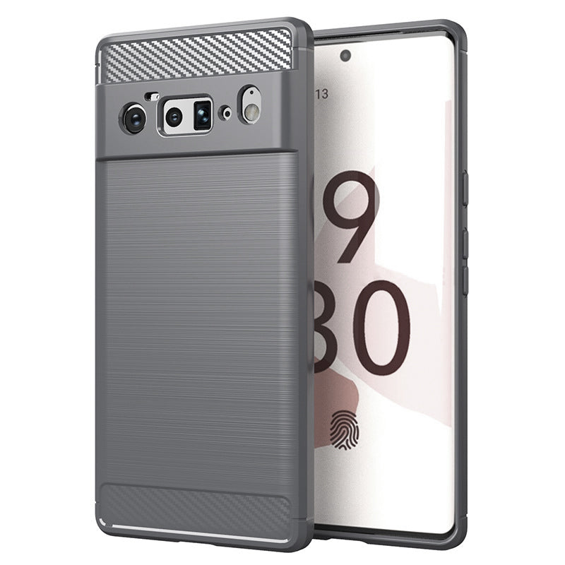 Grey Brushed Metal Case (Pixel 6 Pro)