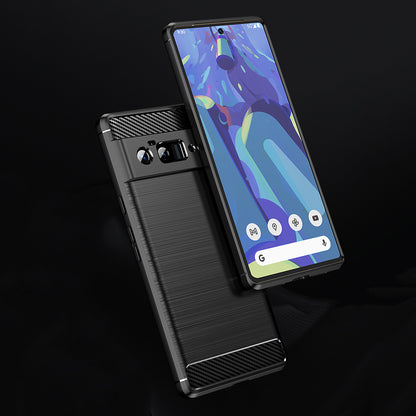 Grey Brushed Metal Case (Pixel 6a)