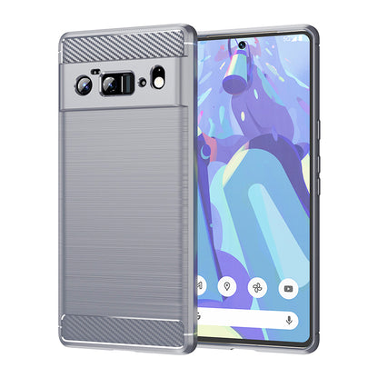 Grey Brushed Metal Case (Pixel 6a)