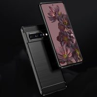 Red Brushed Metal Case (Pixel 7 Pro)