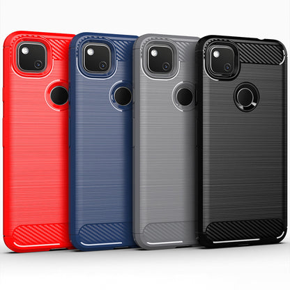 Black Brushed Metal Case (Pixel 4a)