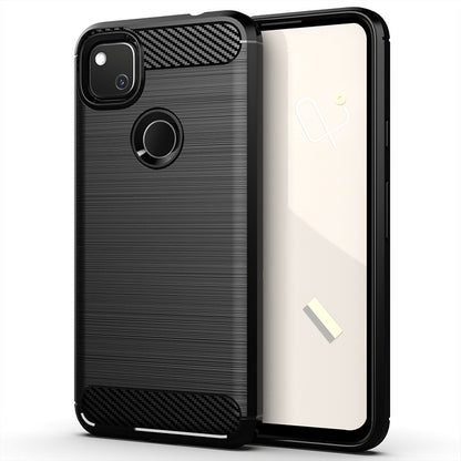 Black Brushed Metal Case (Pixel 4a)