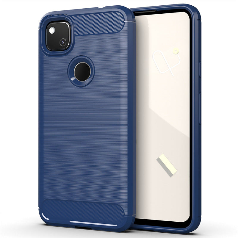 Navy Brushed Metal Case (Pixel 4a)