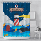 Nautical Shower Curtain