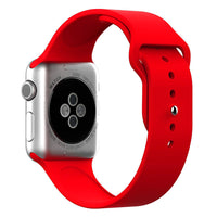 Crimson Red Apple Watch Strap