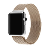 Champagne Gold Milan Mesh Apple Watch Strap