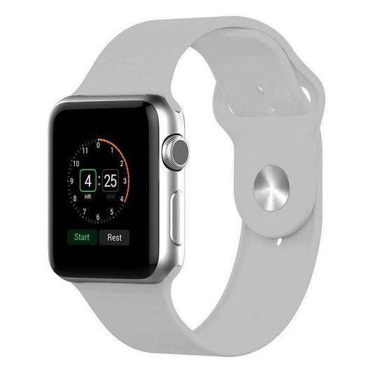 Pebble Grey Apple Watch Strap (42mm-49mm)