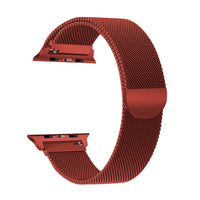 Wine Red Milan Mesh Apple Watch Strap