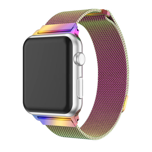 Rainbow Milan Mesh Apple Watch Strap (42mm-49mm)