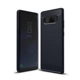 Navy Brushed Metal Case (Galaxy Note 8)