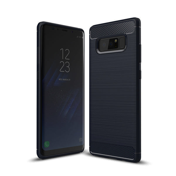 Navy Brushed Metal Case (Galaxy Note 8)