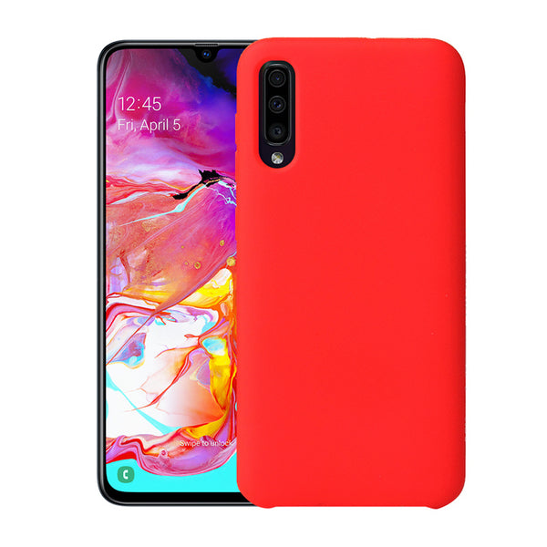 Matte Red Soft Case (Galaxy A50)
