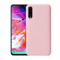 Matte Pink Soft Case (Galaxy A70)