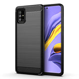 Black Brushed Metal Case (Galaxy A51)