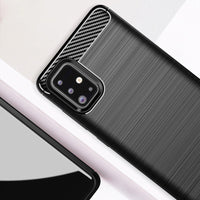 Grey Brushed Metal Case (Galaxy A71 4G)