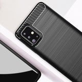 Grey Brushed Metal Case (Galaxy A71 4G)