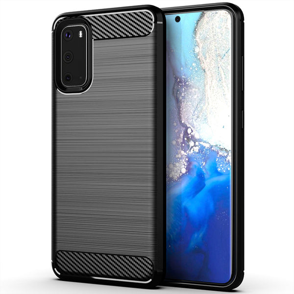 Black Brushed Metal Case (Galaxy S20)