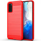 Red Brushed Metal Case (Galaxy S20)