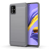 Grey Brushed Metal Case (Galaxy A51)