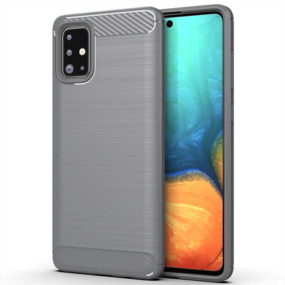 Grey Brushed Metal Case (Galaxy A71 4G)