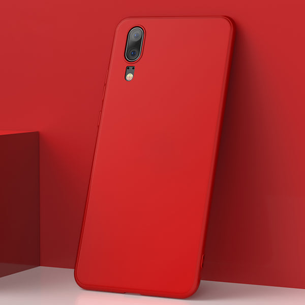 Matte Red Soft Case (Huawei P20)