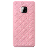 Pink Leather Weave Case (Huawei Mate 20 Pro)