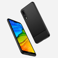 Red Carbon Fiber Case (Huawei P20 Lite)