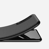 Grey Carbon Fiber Case (Huawei P20 Lite)