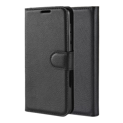 Black Leather Wallet Case (Pixel 3a XL)