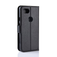 Light Blue Leather Wallet Case (Pixel 3a)