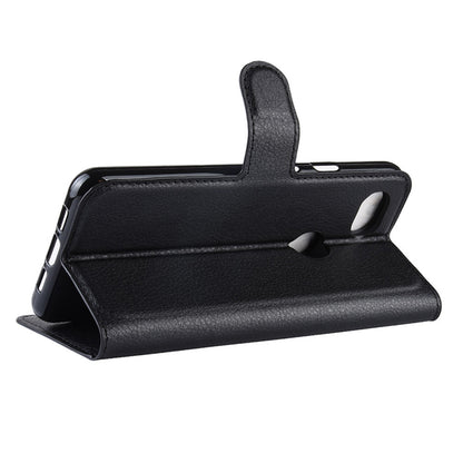 Light Blue Leather Wallet Case (Pixel 3a)