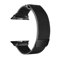 Black Milan Mesh Apple Watch Strap