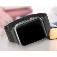 Rose Gold Milan Mesh Apple Watch Strap